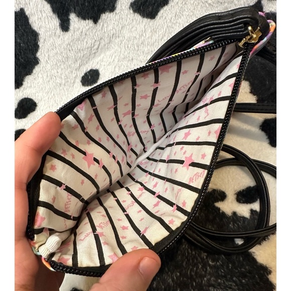 Betsey Johnson Women's Colorful Polka‎ Dot Crossbody Purse - Picture 2 of 6